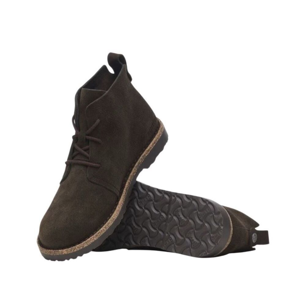 Birkenstock Uppsala Mid Suede Leather Boots Men’s 12 Black NIB